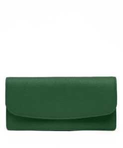 Nina Slim Long Wallet Fairway Green