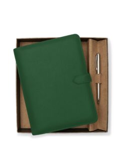 A5 2-in-1 Journal Gift Set Fairway Green