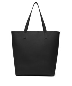 Alex Vertical Work Tote Black Pebble