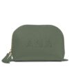 Large Clamshell Makeup Bag Moss