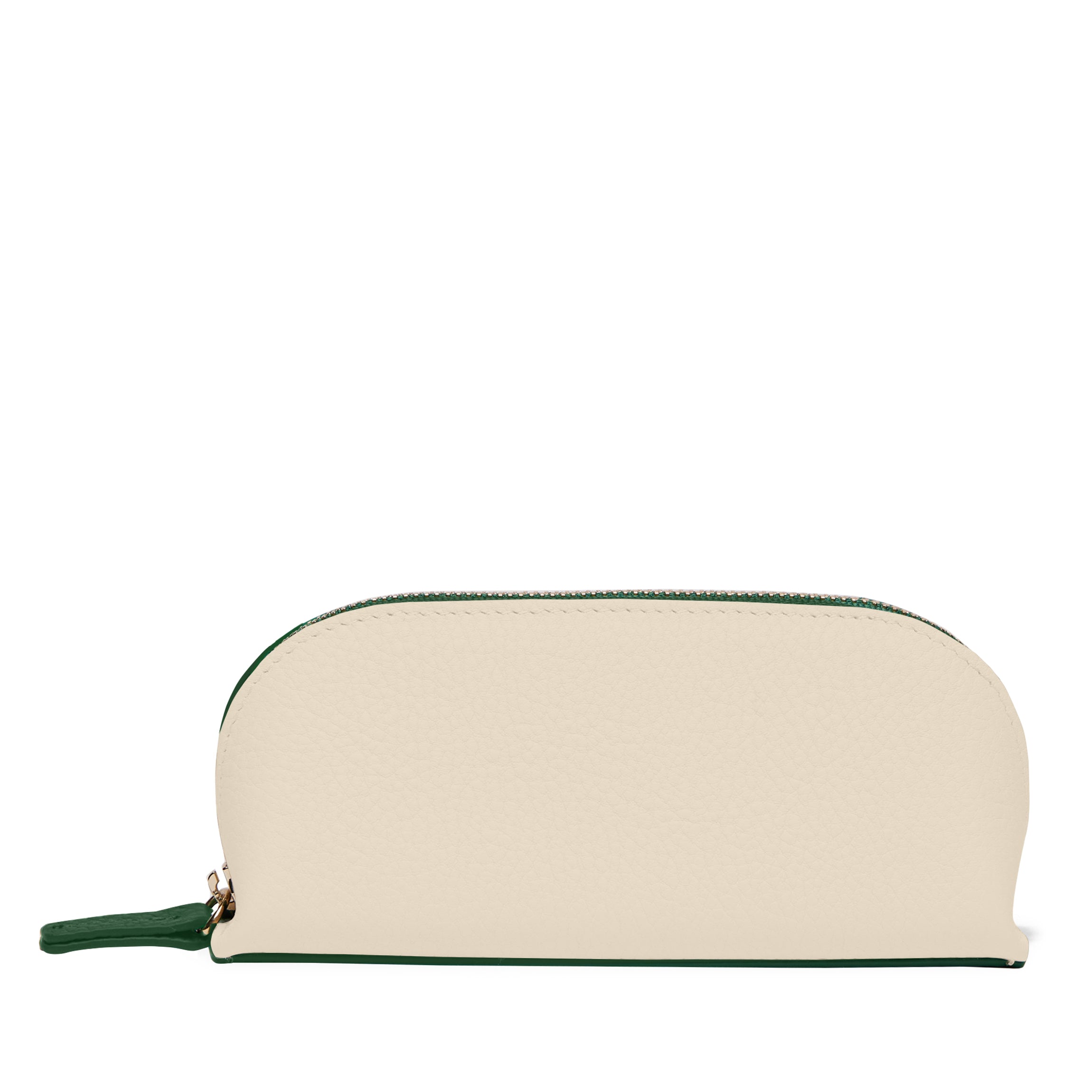 Travel Makeup Pouch Sand/Fairway Green