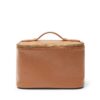 Small Train Case Cognac